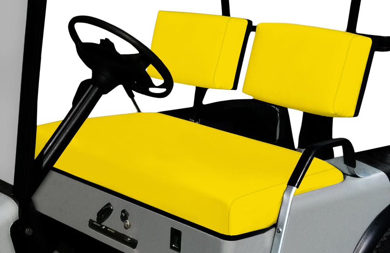 Yellow EZGO Marathon Replacement Seat Cover Set - GolfCartSeatCover.com