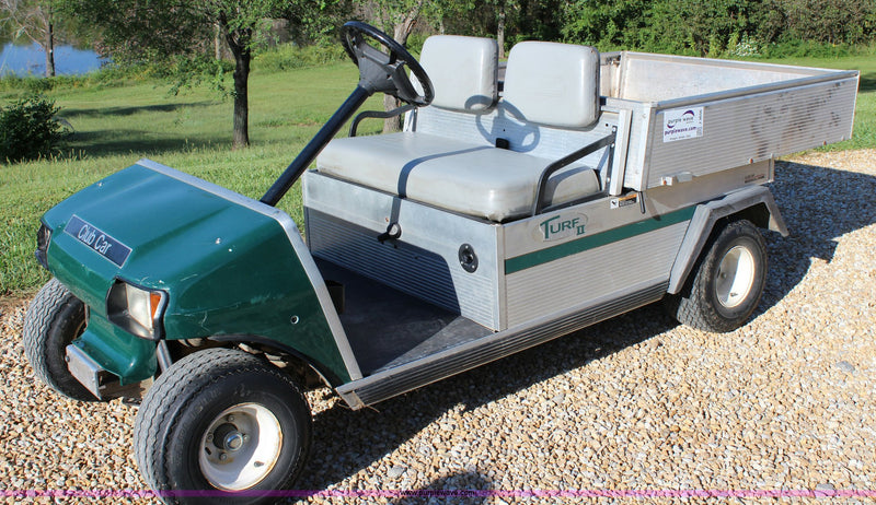 Club Car Turf 1 or 2 Front Seat Cover Set - 2 Piece Back Rest