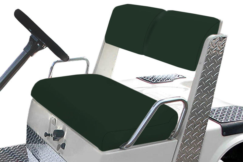 Hunter Green Yamaha G2 Replacement Seat Cover Set - GolfCartSeatCover.com