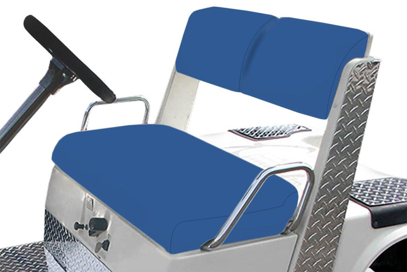 Ocean Blue Yamaha G2 Replacement Seat Cover Set - GolfCartSeatCover.com