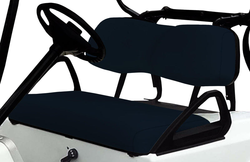 Navy Blue Club Car DS Front Replacement Seat Cover Set - GolfCartSeatCover.com