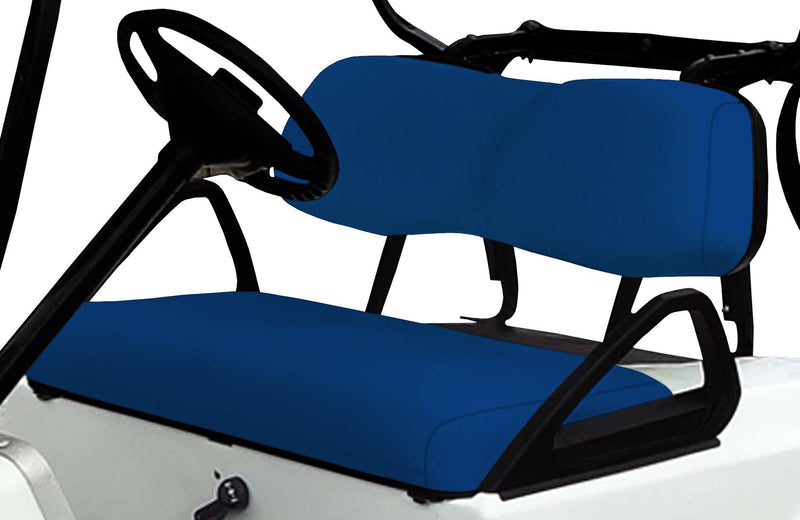 Ocean Blue Club Car DS Front Replacement Seat Cover Set - GolfCartSeatCover.com