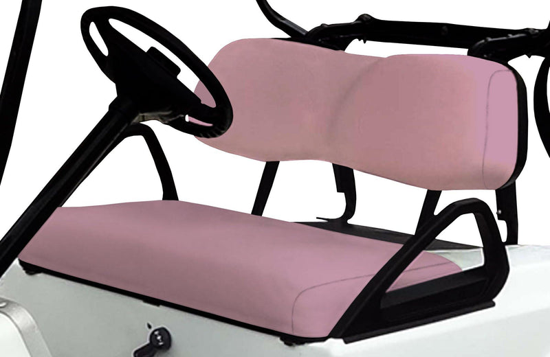 Pink Club Car DS Front Replacement Seat Cover Set - GolfCartSeatCover.com
