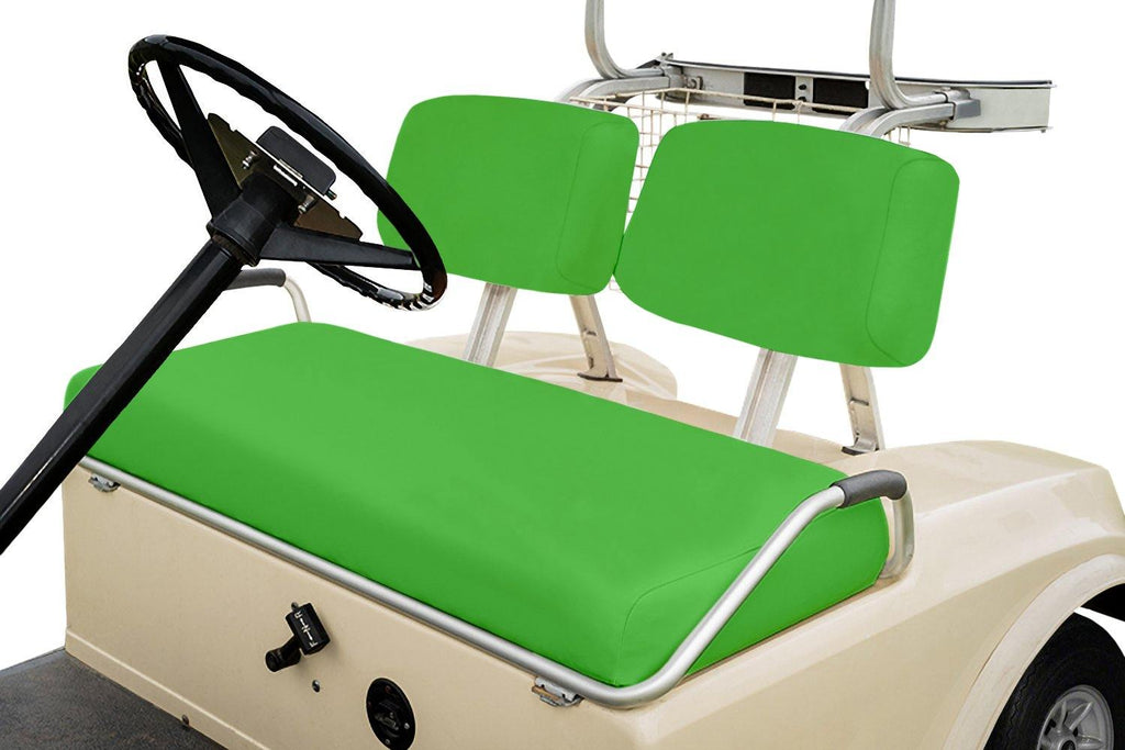 Lime Green Front Replacement Seat Cover Set - Club Car Pre-2000 - GolfCartSeatCover.com