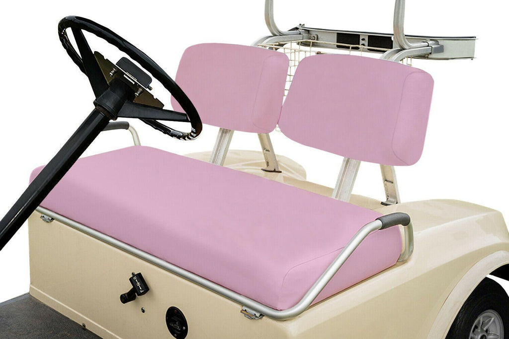 Pink Front Replacement Seat Cover Set - Club Car Pre-2000 - GolfCartSeatCover.com