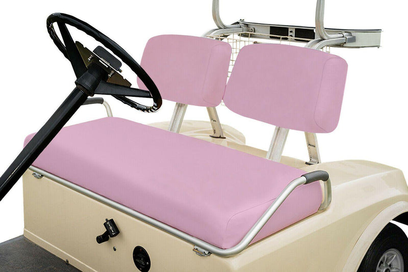 Pink Front Replacement Seat Cover Set - Club Car Pre-2000 - GolfCartSeatCover.com
