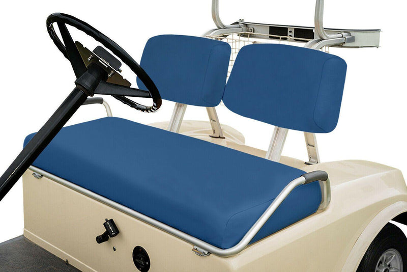 Ocean Blue Front Replacement Seat Cover Set - Club Car Pre-2000 - GolfCartSeatCover.com