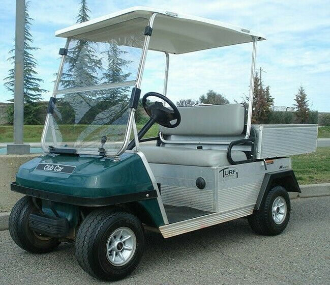 Club Car Turf 1 or 2 Front Seat Cover Set - 1 Piece Back Rest