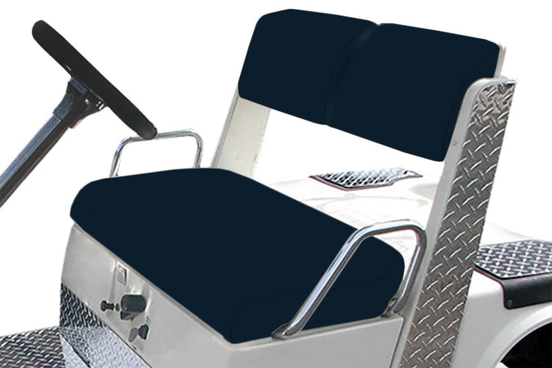 Navy Blue Yamaha G2 Replacement Seat Cover Set - GolfCartSeatCover.com